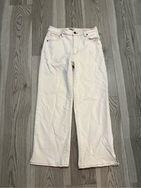 Oliver Logan Straight Leg Off White Jeans Size 28